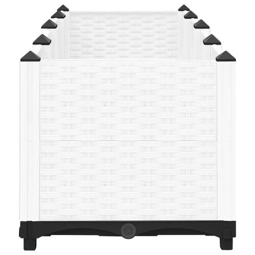 Højbed 160x40x38 cm polypropylen