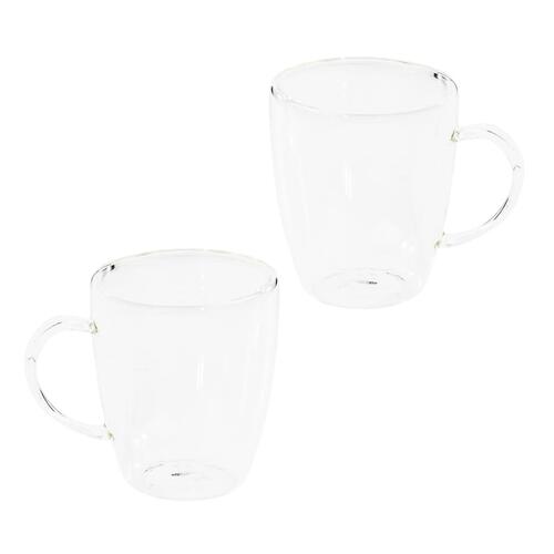 cappuccinoglas 2 stk. 270 ml transparent