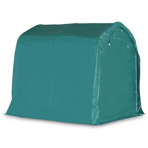Garagetelt 2,4x2,4 cm PVC grøn