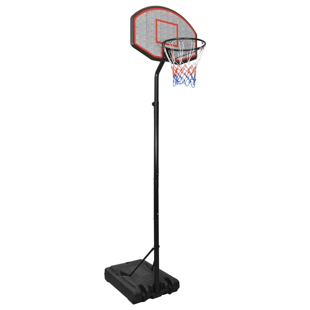 Basketballstativ 282-352 cm polyethylen sort billede