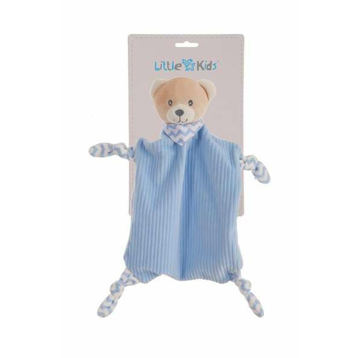 Kramme klud Blå Bjørnebamse 29 x 29 cm