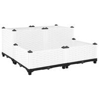 Højbed 80x80x38 cm polypropylen