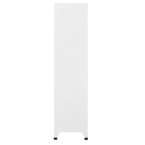 Lockerskab med 6 rum 90x45x180 cm grå