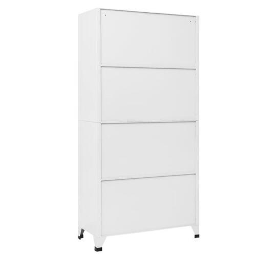 Lockerskab med 6 rum 90x45x180 cm grå
