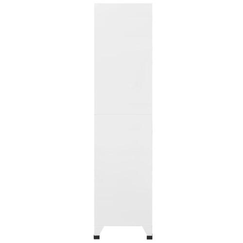 Lockerskab med 9 rum 90x45x180 cm grå