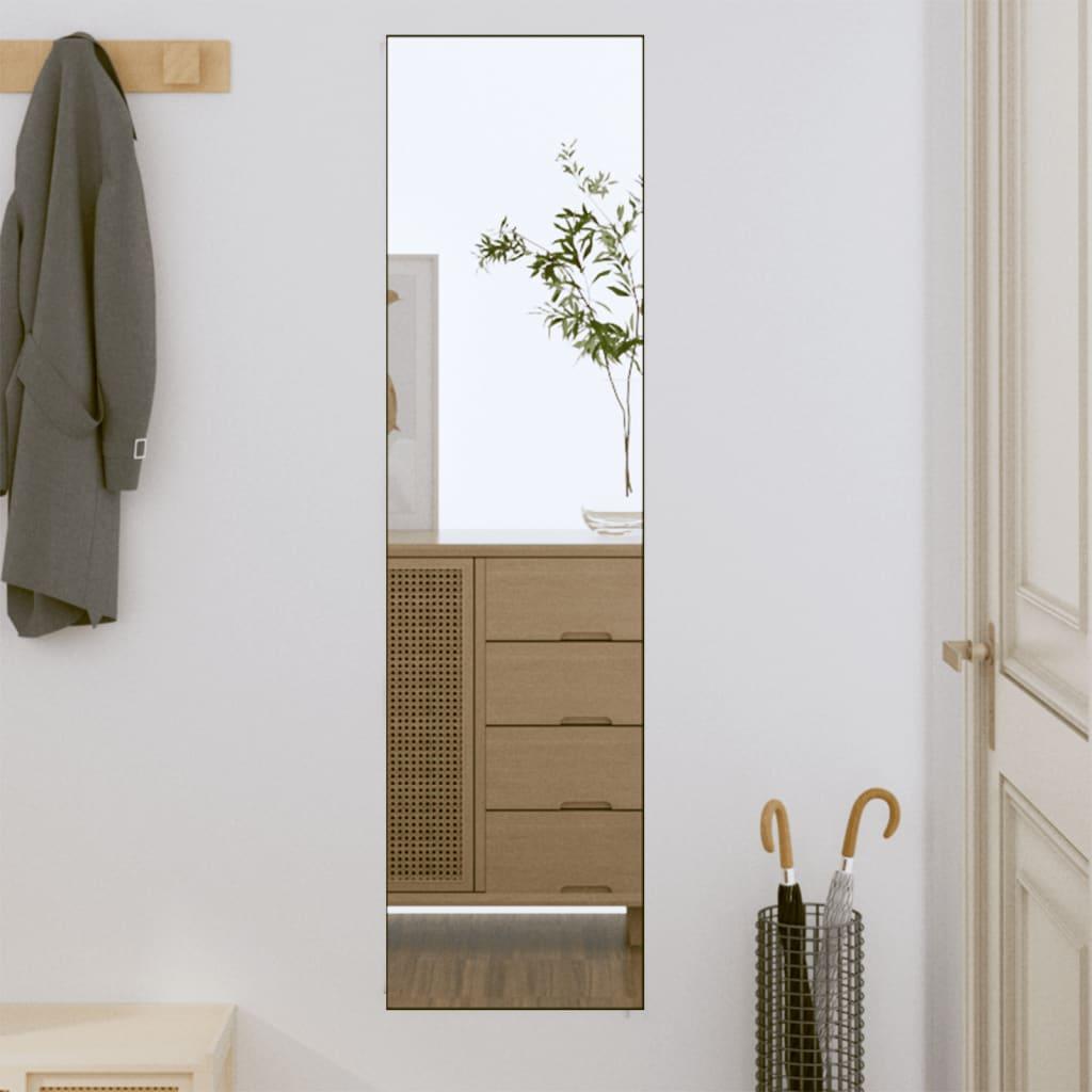 Vægspejl 30x100 cm rektangulær glas billede