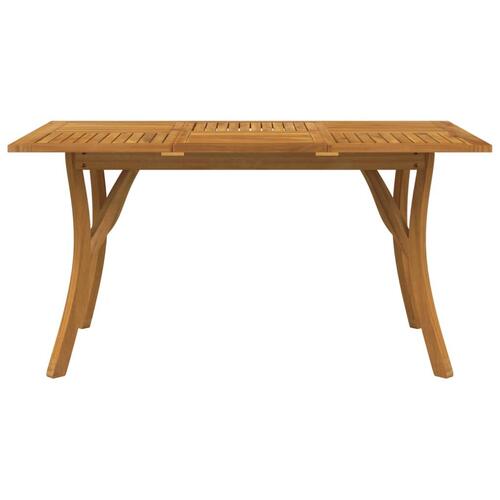 Havebord 150x90x75 cm massivt akacietræ