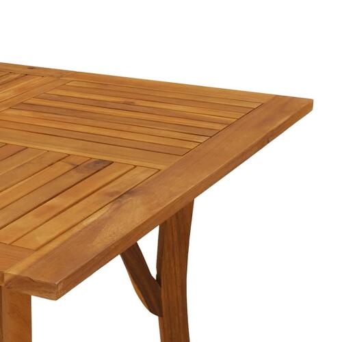 Havebord 150x90x75 cm massivt akacietræ