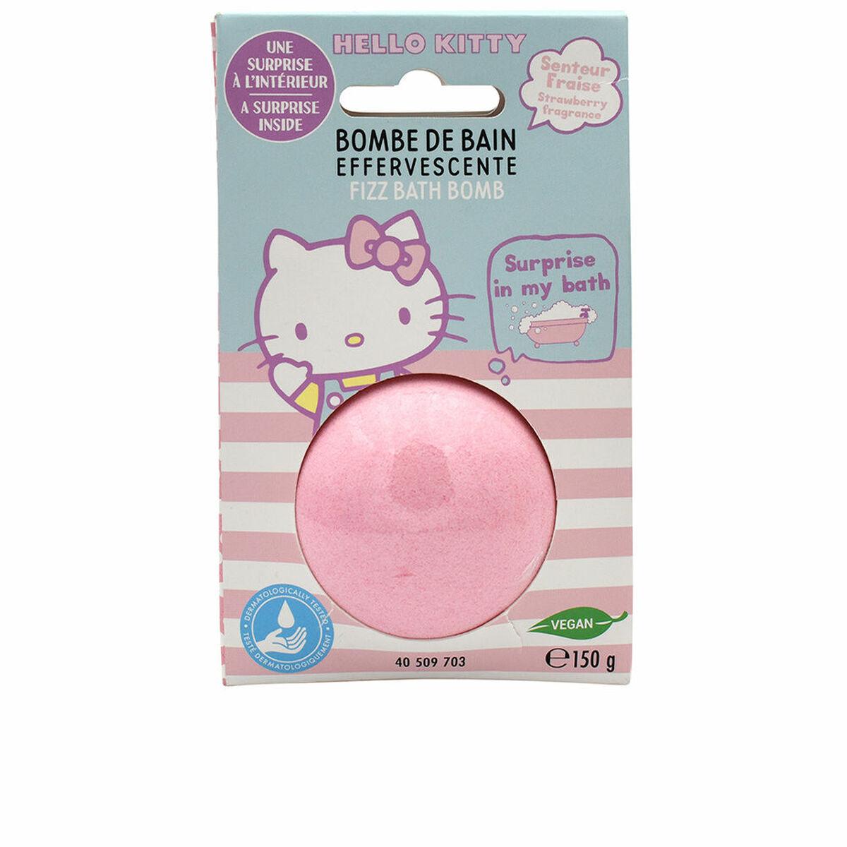 Badebombe Take Care Hello Kitty Jordbær 150 g