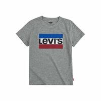 Kortærmet T-shirt Levi's Sportswear Logo B Mørkegrå 10 år