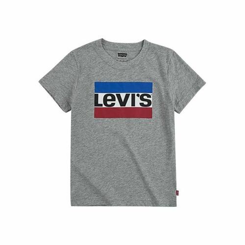 Kortærmet T-shirt Levi's Sportswear Logo B Mørkegrå 10 år