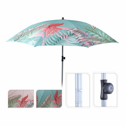 Parasol Pro Beach dyr Regulerbar Plastik Ø 160 cm Ø 200 cm