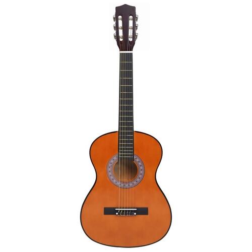 Klassisk guitar med taske for begyndere 3/4 36"