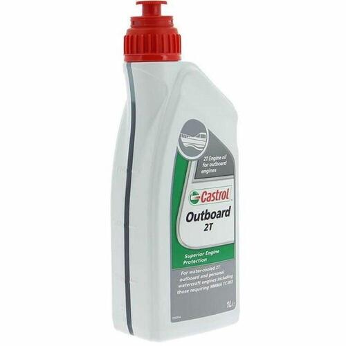 Motorolie til bil Castrol Outboard 2T 1 L