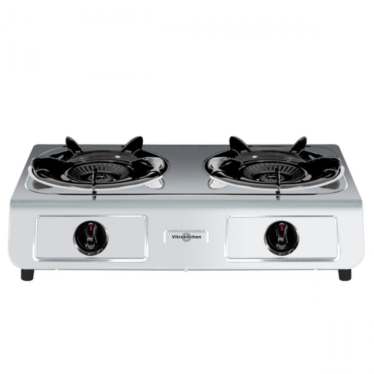 gaskomfur Vitrokitchen 265IN Stål