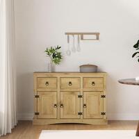 Skænk Corona 115x43x79,5 cm massivt mexicansk fyrretræ