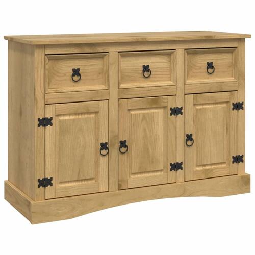 Skænk Corona 115x43x79,5 cm massivt mexicansk fyrretræ