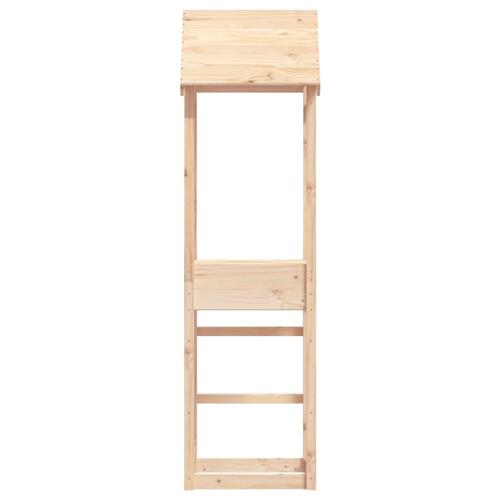 Legetårn 53x46,5x194 cm massivt fyrretræ