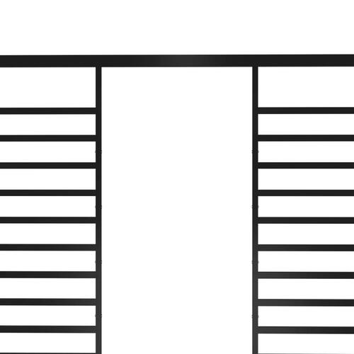 Pavillon med sammenrulleligt tag 3x4x2,3 cm 180 g/m² gråbrun