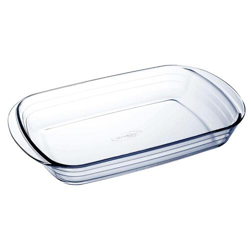 Ovn Fad Ô Cuisine Ocuisine Vidrio Gennemsigtig Glas Rektangulær 32 x 20 x 6 cm (7 enheder)