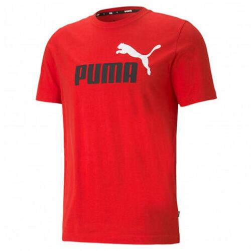 Kortærmet T-shirt til Mænd Puma Essentials+ Rød M