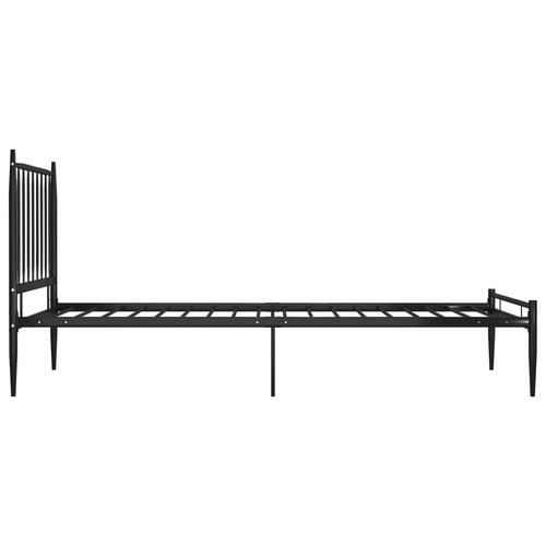 Sengestel 90 x 200 cm metal sort
