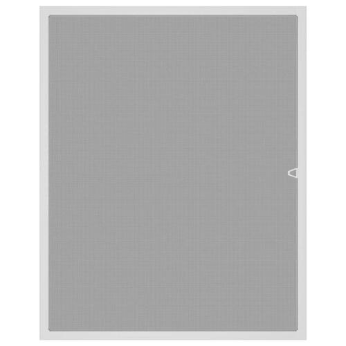 Insektnet til vinduer 100x120 cm hvid