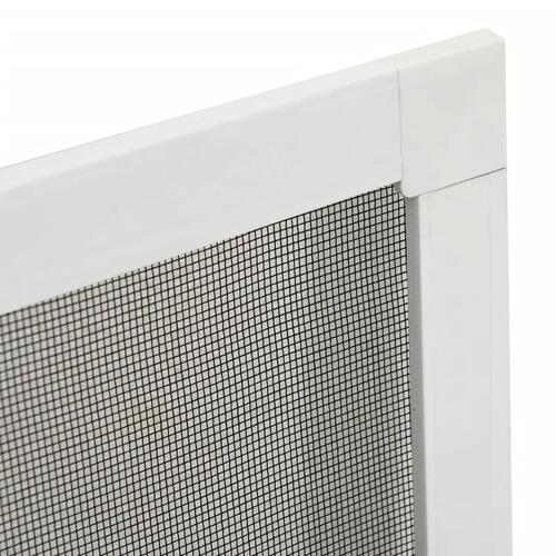Insektnet til vinduer 100x120 cm hvid