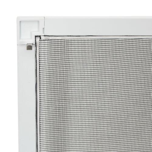 Insektnet til vinduer 100x120 cm hvid
