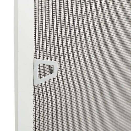 Insektnet til vinduer 90x120 cm hvid