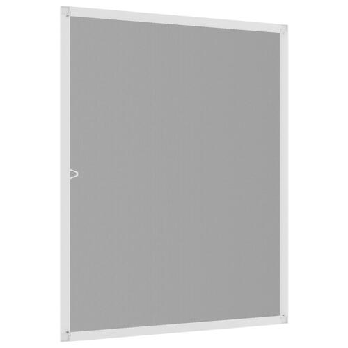 Insektnet til vinduer 80x100 cm hvid