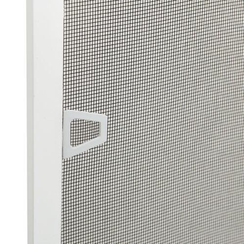 Insektnet til vinduer 80x100 cm hvid