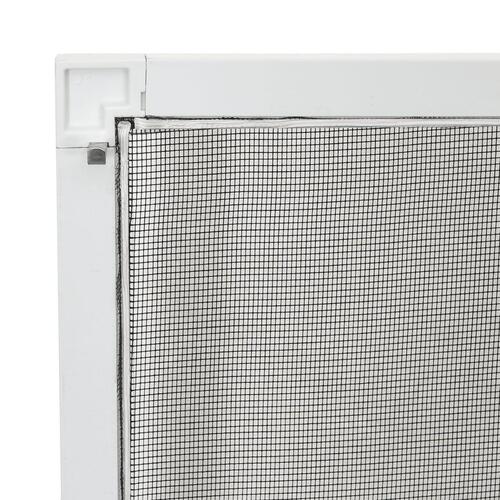 Insektnet til vinduer 80x100 cm hvid