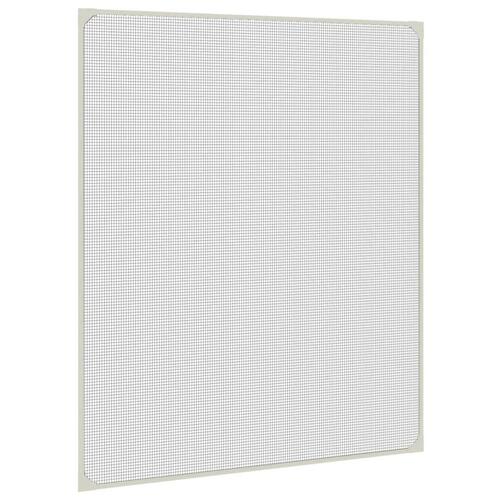 Magnetisk insektnet til vinduer 100x120 cm antracitgrå