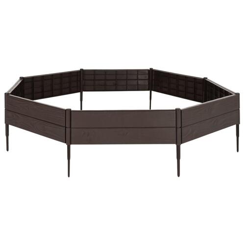Højbed 120x120x20 cm polypropylen
