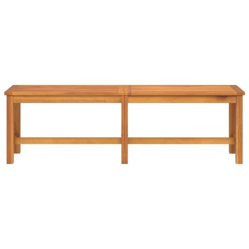 Havebænk 150x35x45 cm massivt akacietræ