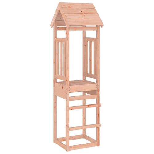 Legetårn 52,5x46,5x206,5 cm massivt douglasgran