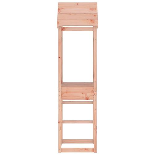 Legetårn 52,5x46,5x206,5 cm massivt douglasgran
