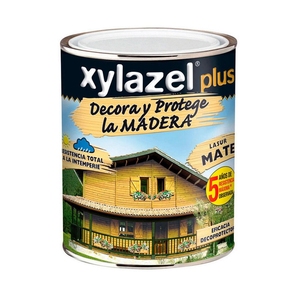 Xylazel Lasur Plus Decora Teak 750 ml - Mat træbeskyttelse