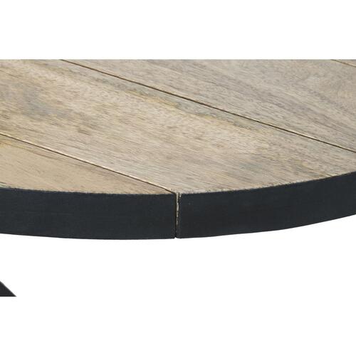 Sofabord Natur Metal Mangotræ 130 x 70 x 45 cm