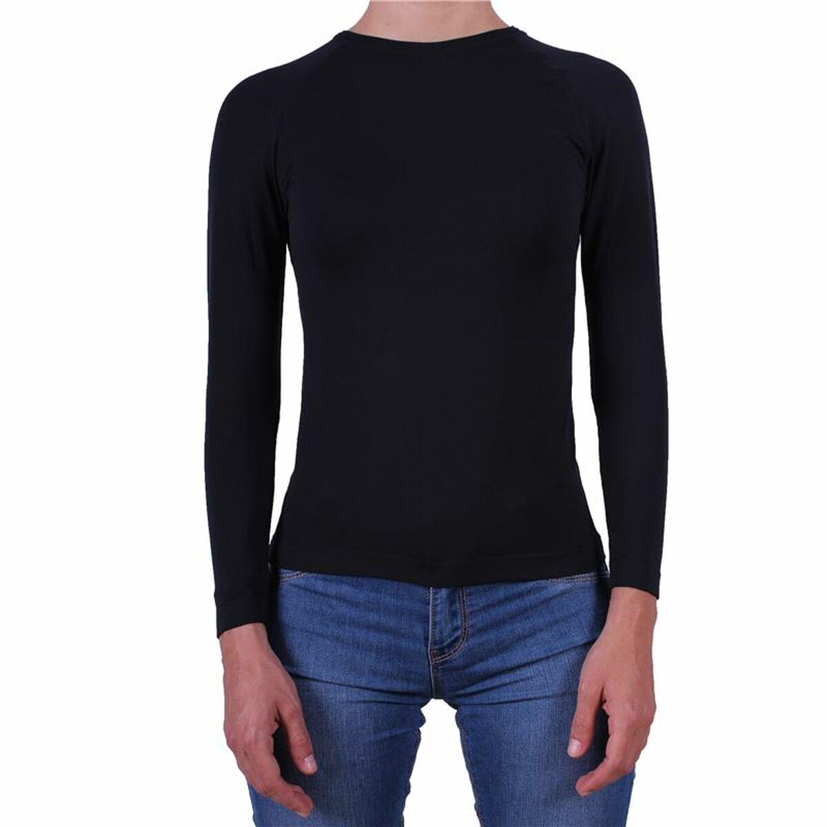 Goher termisk T-shirt til børn - sort, 10 år billede