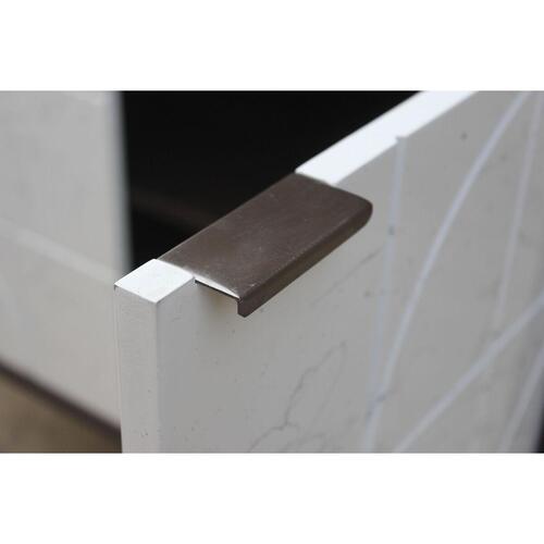 Skænk Hvid Brun Metal Mangotræ 90 x 43 x 80 cm