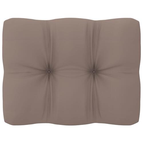 Hynder til pallesofa 2 stk. gråbrun