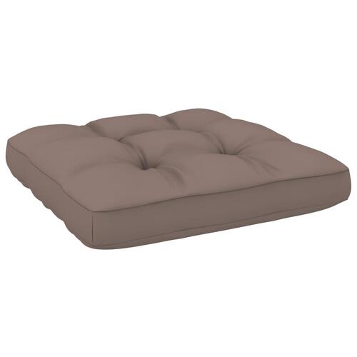 Hynder til pallesofa 2 stk. gråbrun