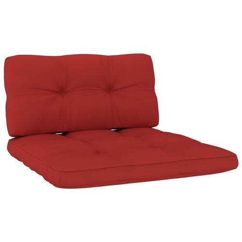Hynder til pallesofa 2 stk. rød