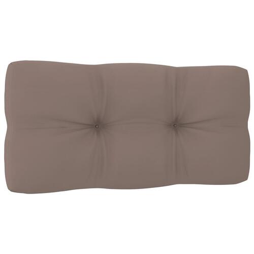 Hynder til pallesofa 2 stk. gråbrun