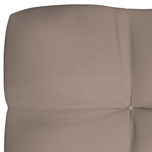 Hynder til pallesofa 2 stk. gråbrun