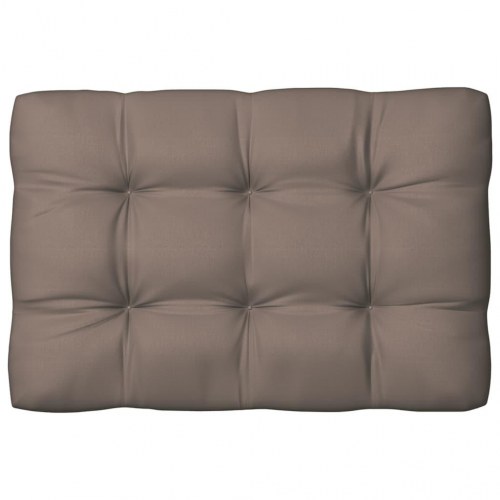Hynder til pallesofa 3 stk. gråbrun