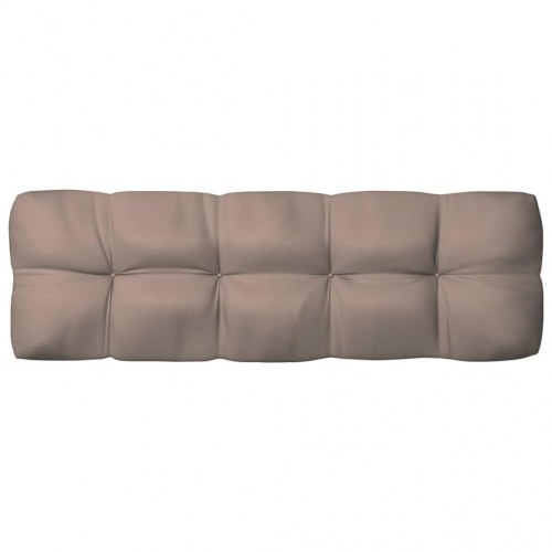 Hynder til pallesofa 3 stk. gråbrun