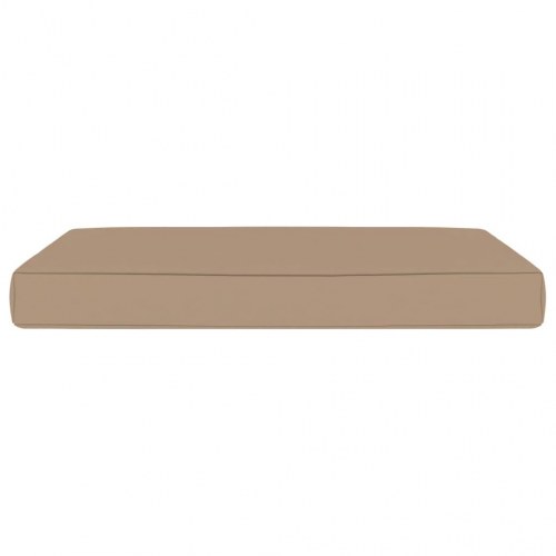 Hynde til pallesofa 60x61,5x6 cm stof gråbrun